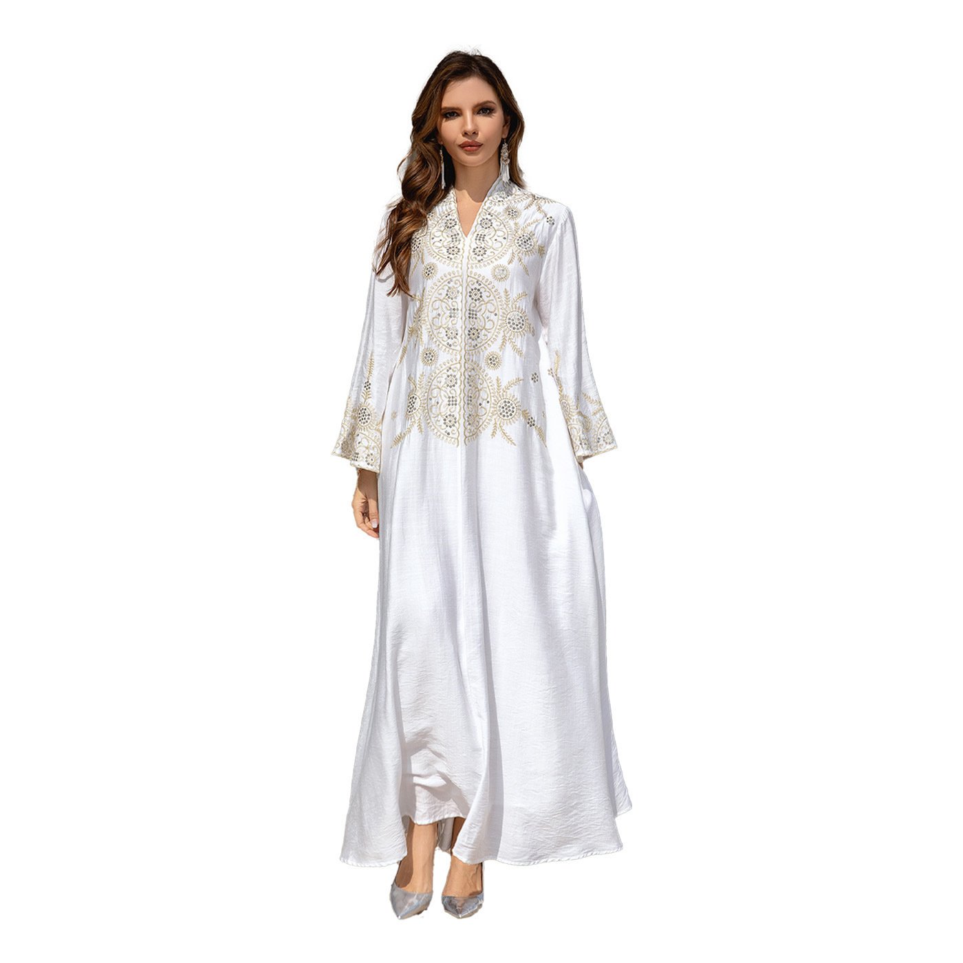 Muslim Women's Wear Robe Middle East Dubai Dress - Image 6
