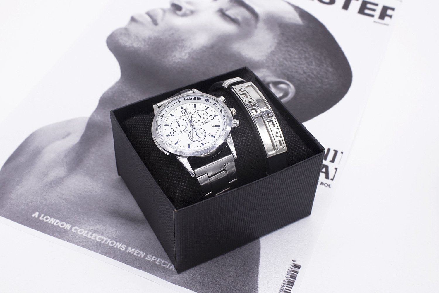 Wrist Watch Men New Style Wrist Watch Men's Drop Shipping Business Watch Set Foreign Trade Quartz Watch - Image 5