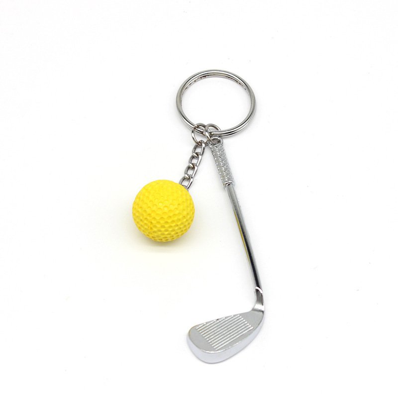 Golf Keychain Pendant Cross-border Gift Golf Creative European And American Metal Hardware Pendant Crafts - Image 10