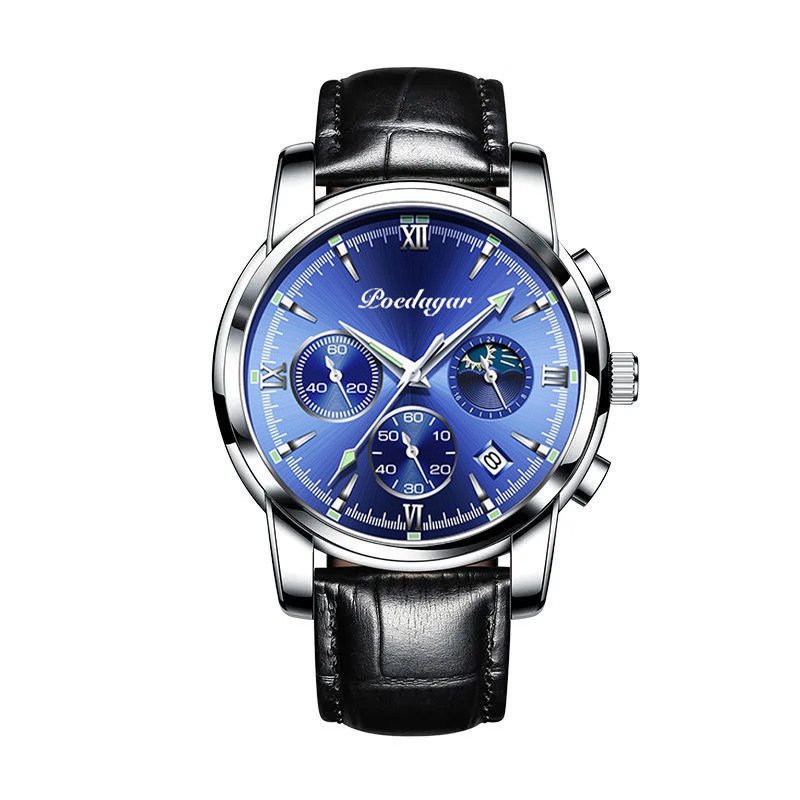 Multifunctional Men's Watch Luminous Waterproof Quartz Wrist Watch - Image 8
