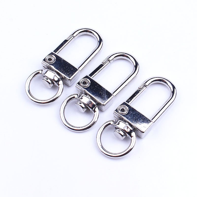 Door Latch Zinc Alloy Key Ring Metal Latch Hardware Decorative Pendant - Image 7