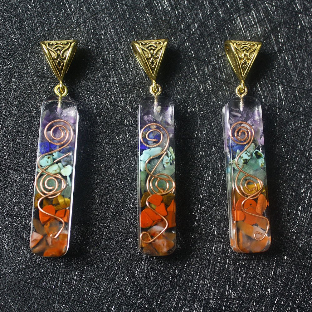 Gravel Seven Chakra Spirit Pendant - Image 5
