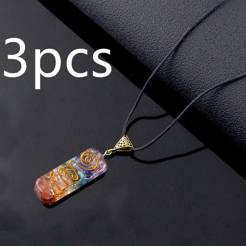 Gravel Seven Chakra Spirit Pendant - Image 8