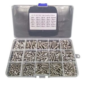 Round Head Bolt Nut Stainless Steel 304 Screw Mounting Hardware