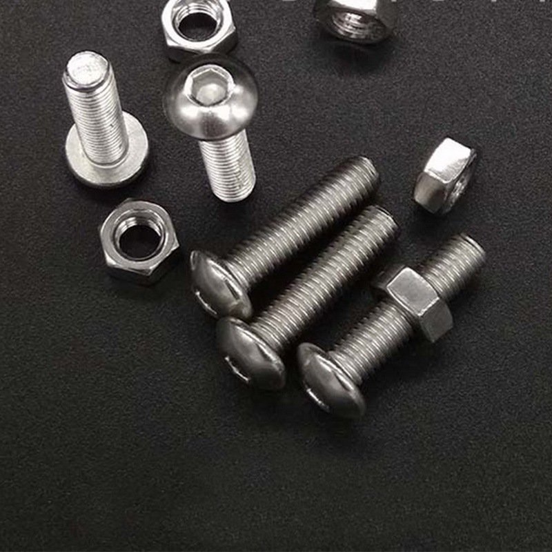 Round Head Bolt Nut Stainless Steel 304 Screw Mounting Hardware - Image 5