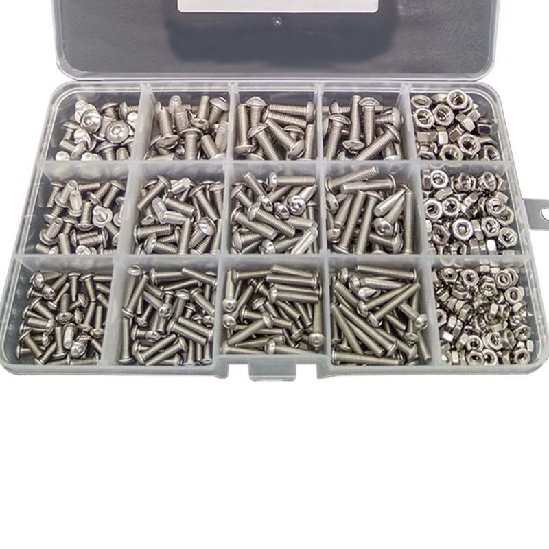 Round Head Bolt Nut Stainless Steel 304 Screw Mounting Hardware - Image 4