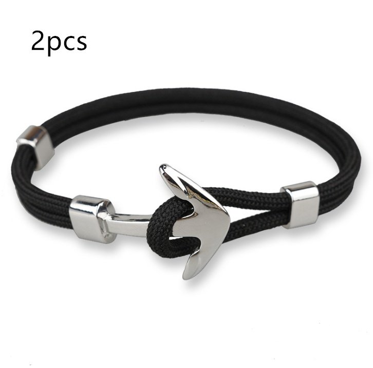 Anchor Bracelet Umbrella Black Pirate Anchor Hand Strap Gift - Image 9