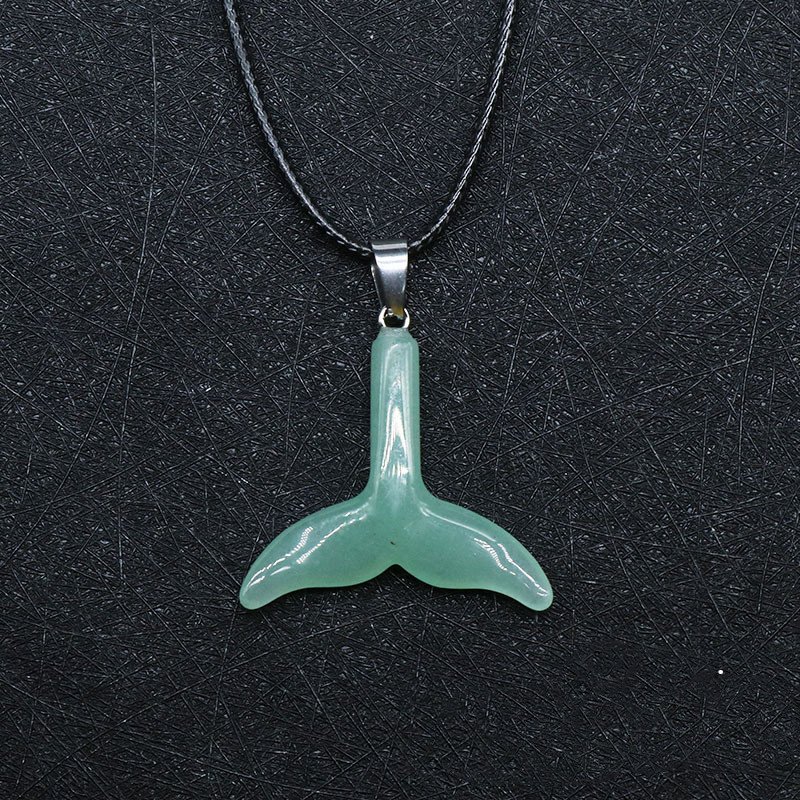 Crystal Fishtail Necklace Women Fashion - Image 2