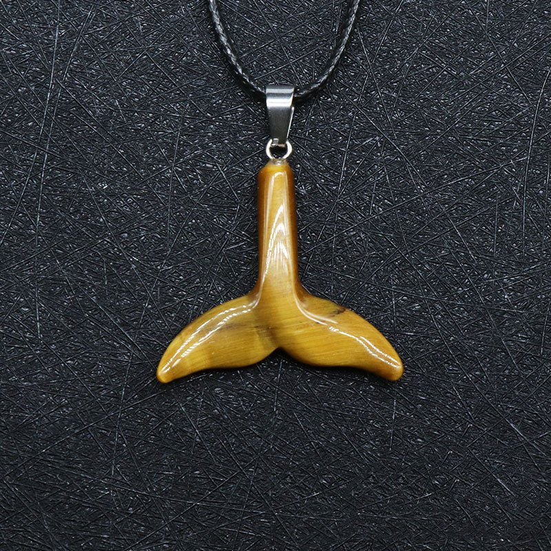 Crystal Fishtail Necklace Women Fashion - Image 5