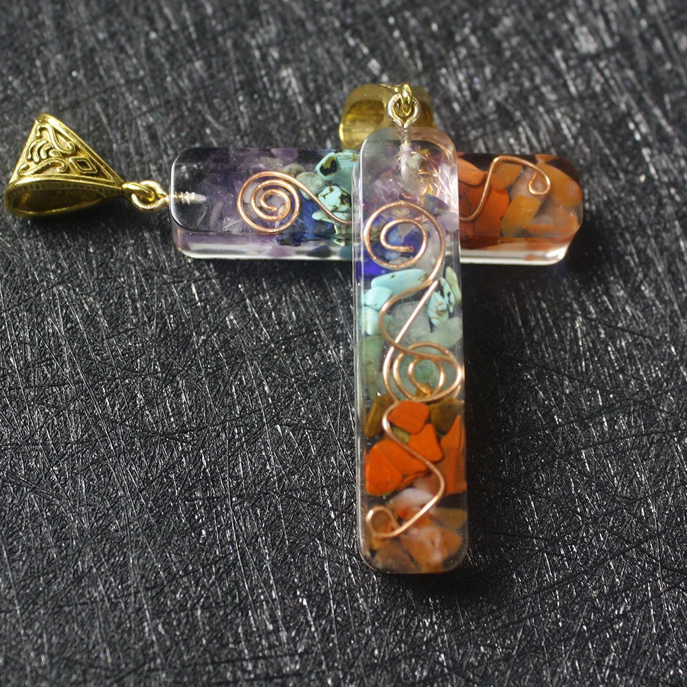 Gravel Seven Chakra Spirit Pendant - Image 3