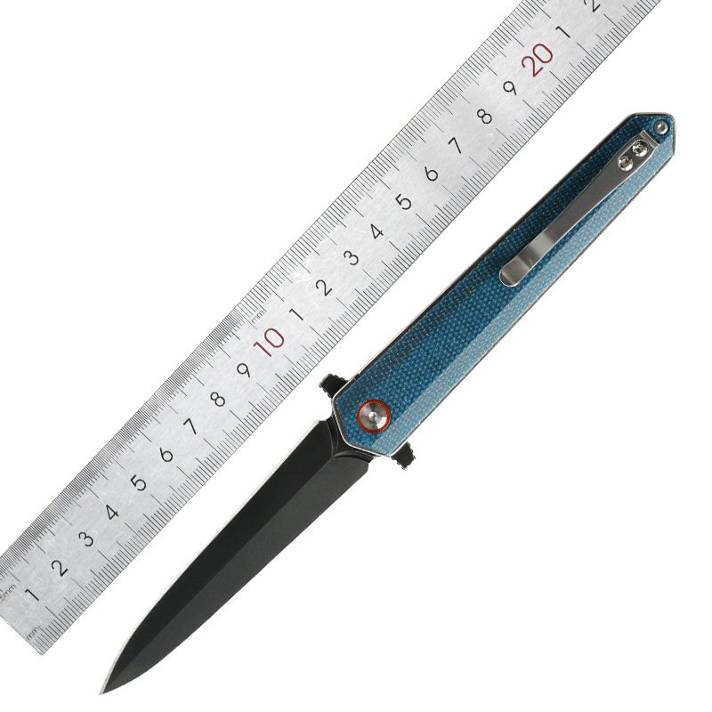 Outdoor Multifunctional Portable Folding Knife Hardware Tools Climbing Camping Survival Linen Handle - Image 4