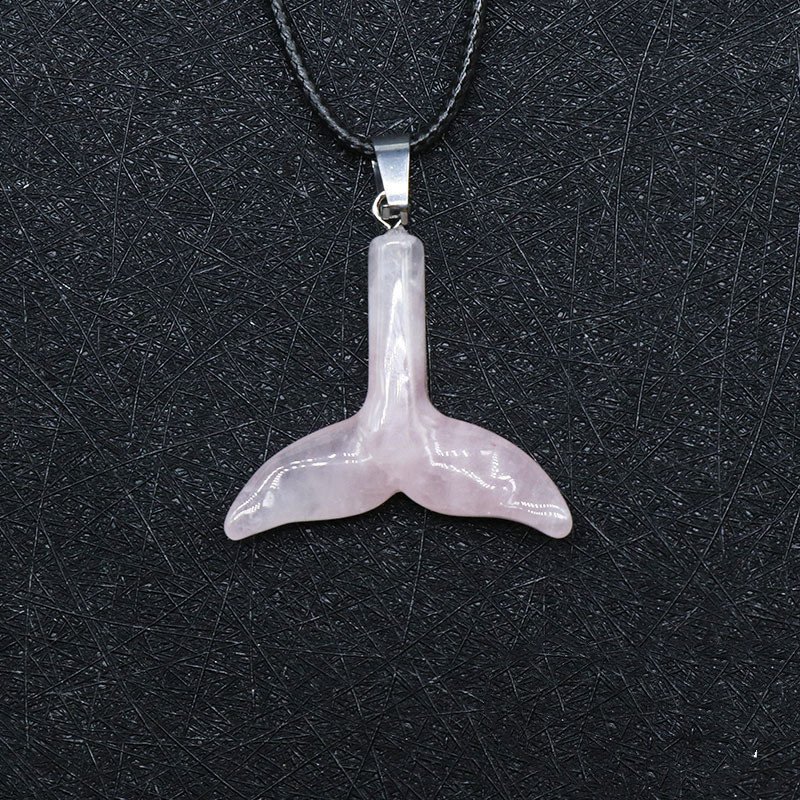 Crystal Fishtail Necklace Women Fashion - Image 3