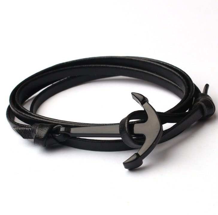 Anchor Bracelet Umbrella Black Pirate Anchor Hand Strap Gift - Image 4