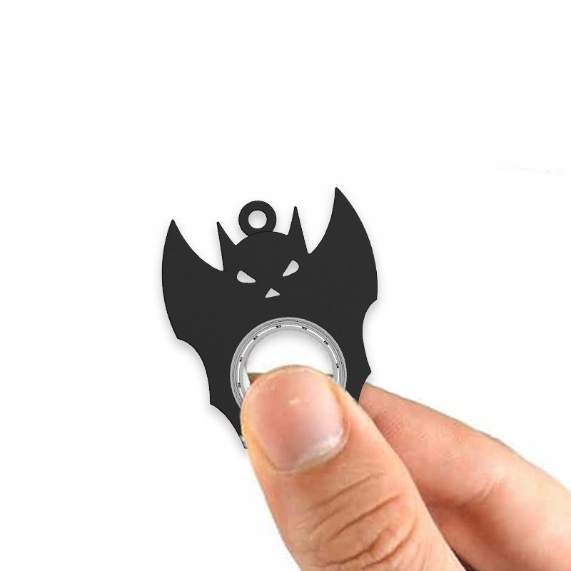 Halloween Creative Fidget Spinner Toy Bat Demon Ghost Keychain Hand Spinner Anti-Anxiety Toy Relieves Stress Bottle Opener Kids Toy - Image 5