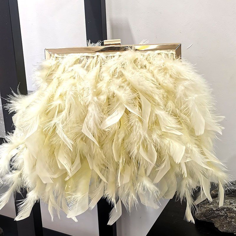 Chain Hair Bag Shoulder Hand Holding Clip Hardware Show Pearl Fashion - Image 5