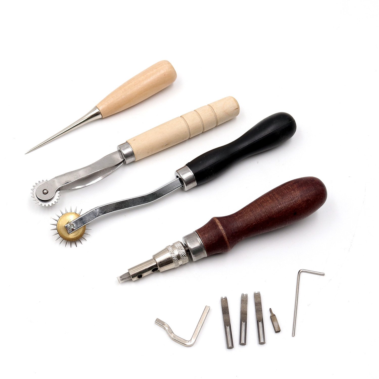Handmade Leather Making Tool Set Leather Hardware Tools - Image 4