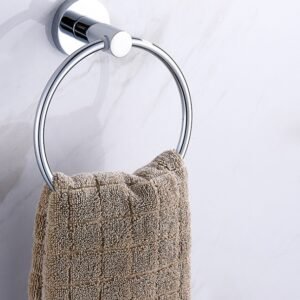 Saint Ruijia Factory stainless steel towel towel rack bathroom towel sanitary hardware hanging wholesale 220230