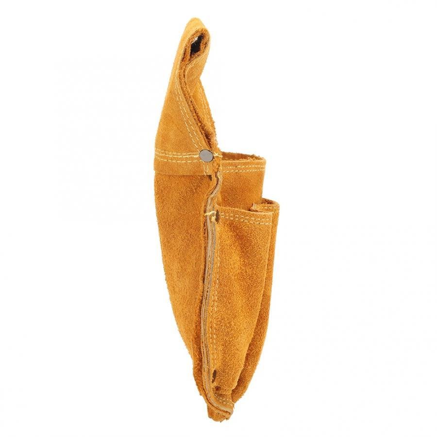 Durable Yellow Cowhide Hardware Tool Storage Toolkit - Image 2