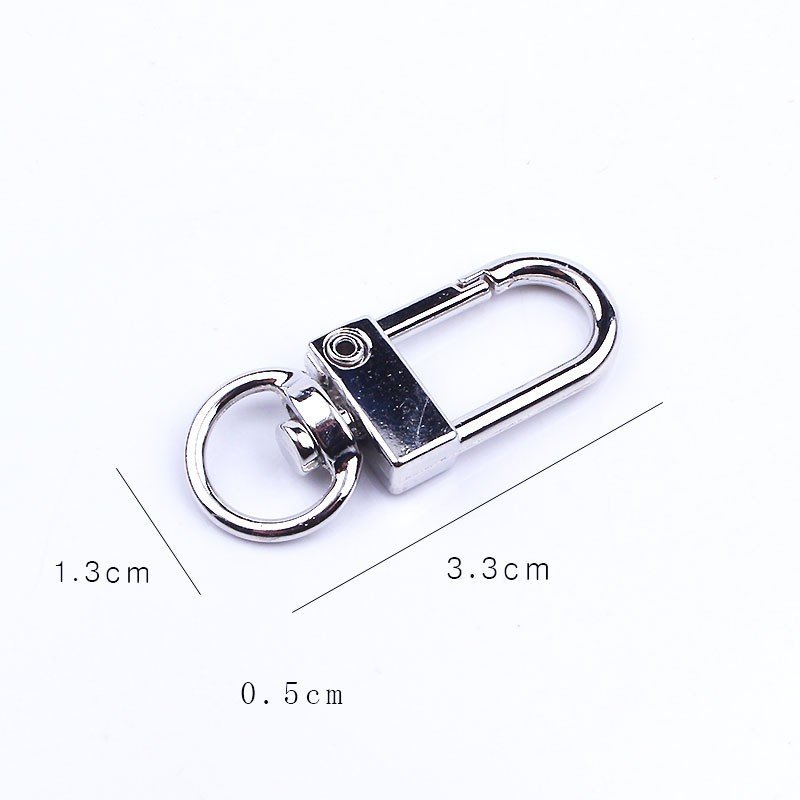 Door Latch Zinc Alloy Key Ring Metal Latch Hardware Decorative Pendant - Image 4