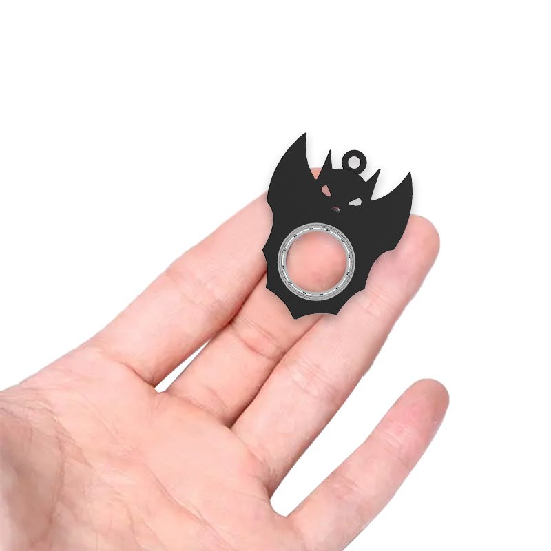 Halloween Creative Fidget Spinner Toy Bat Demon Ghost Keychain Hand Spinner Anti-Anxiety Toy Relieves Stress Bottle Opener Kids Toy - Image 4