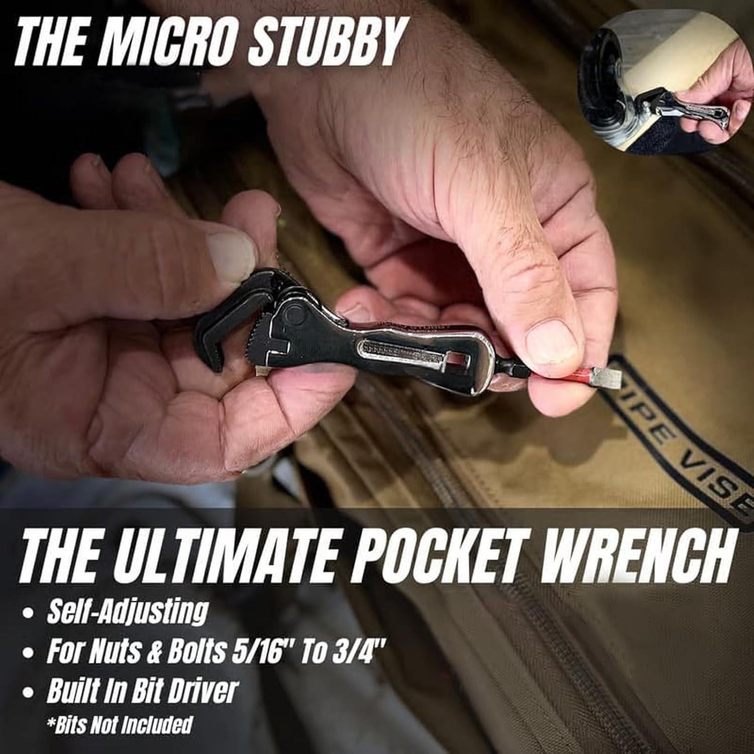 Micro Short Handle Wrench Micro Stubby Wrench Hardware Tools - Image 3