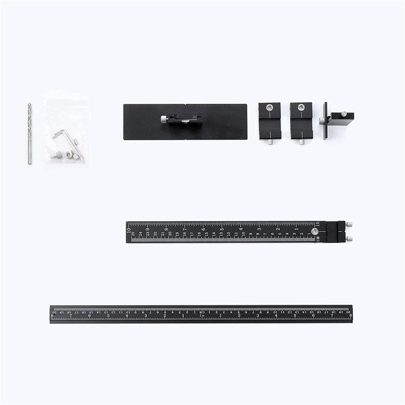 Cabinet Hardware Jig Aluminum Alloy Adjustable Template For - Image 6