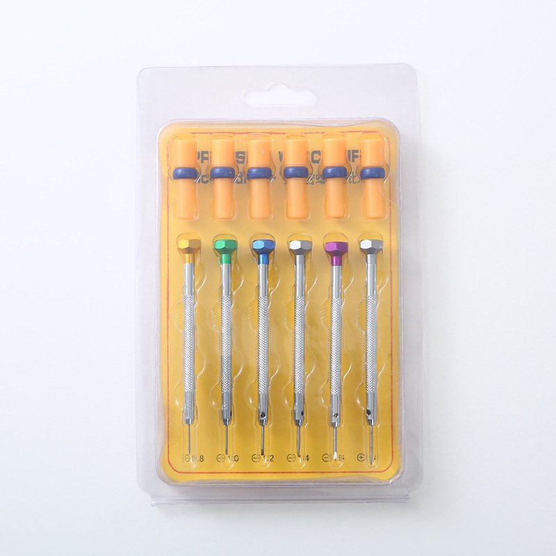 Stainless Steel Mini Screwdriver Set Lightweight And Compact Household Hardware Tools Repair Watch Manual - Image 2