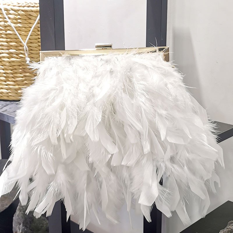 Chain Hair Bag Shoulder Hand Holding Clip Hardware Show Pearl Fashion - Image 4