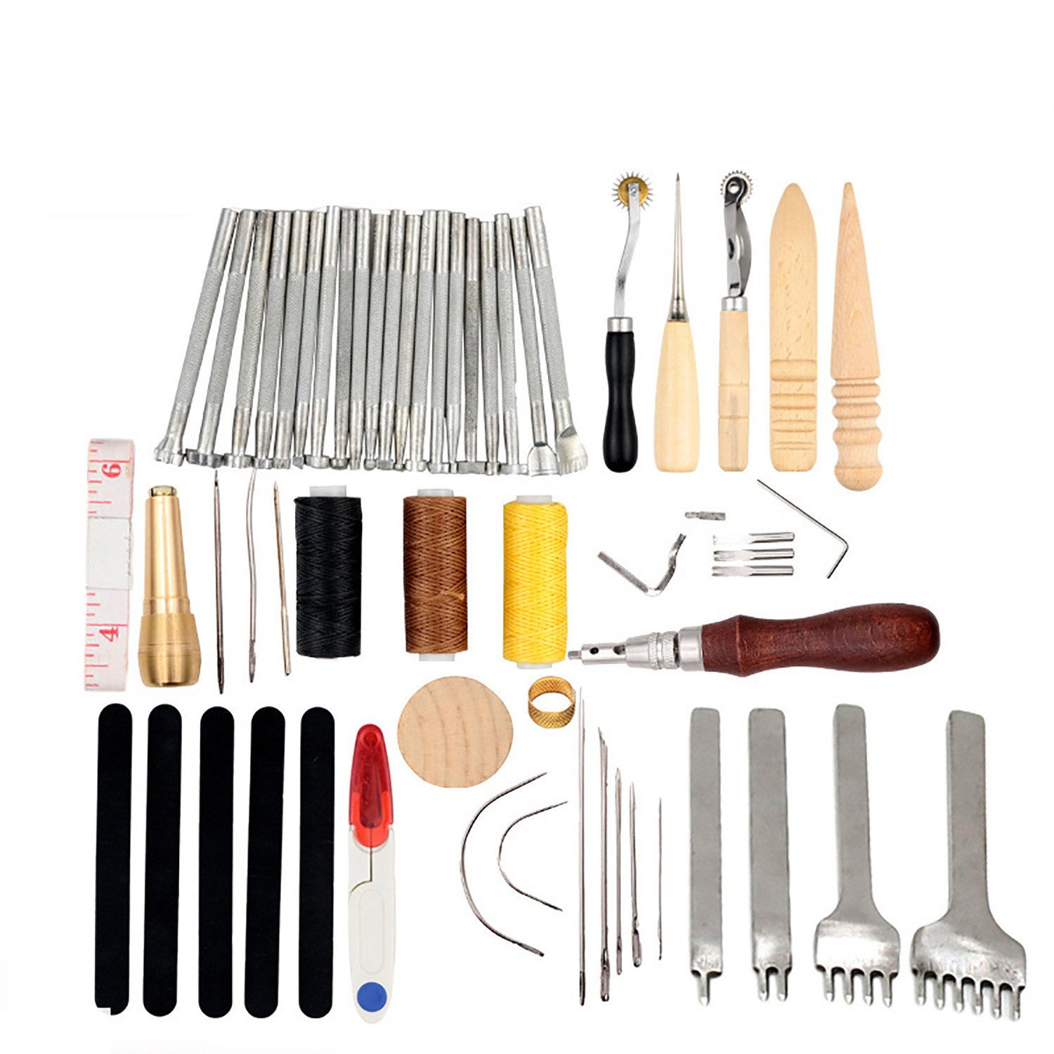 Handmade Leather Making Tool Set Leather Hardware Tools - Image 3