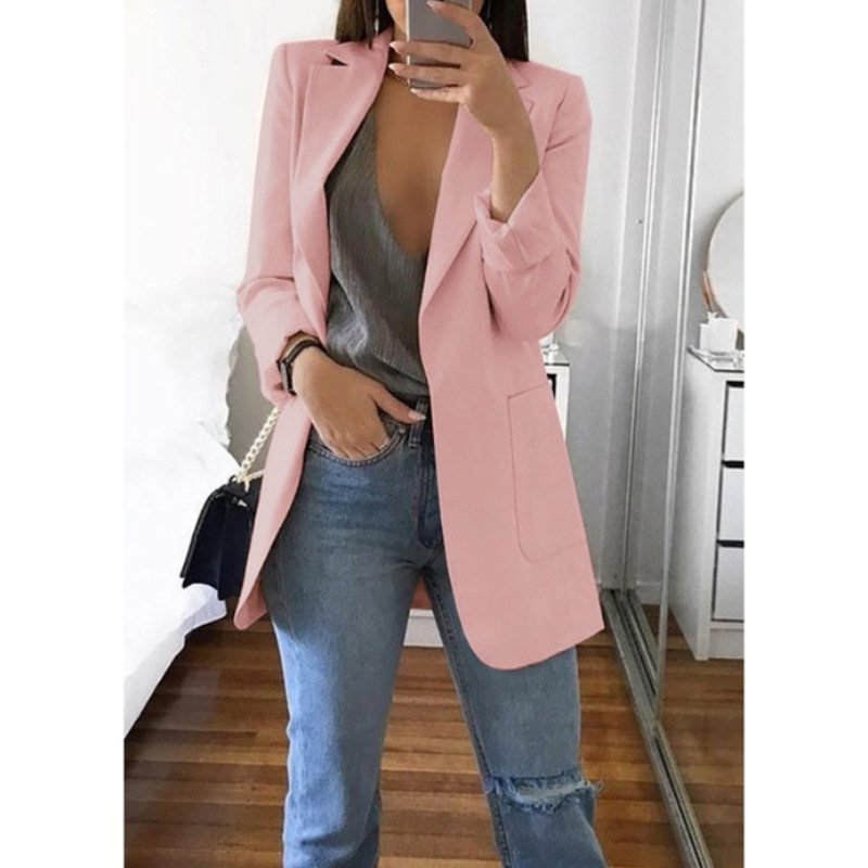Lapel Slim Cardigan Temperament Blazer - Image 2