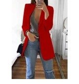 Lapel Slim Cardigan Temperament Blazer - Image 9