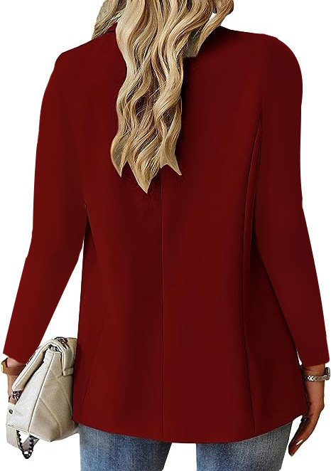 Ins Lapel Button Jacket Fashion Commuter Casual Suit Jacket Women's Long-sleeved Tops Outwear Clothing - Image 6