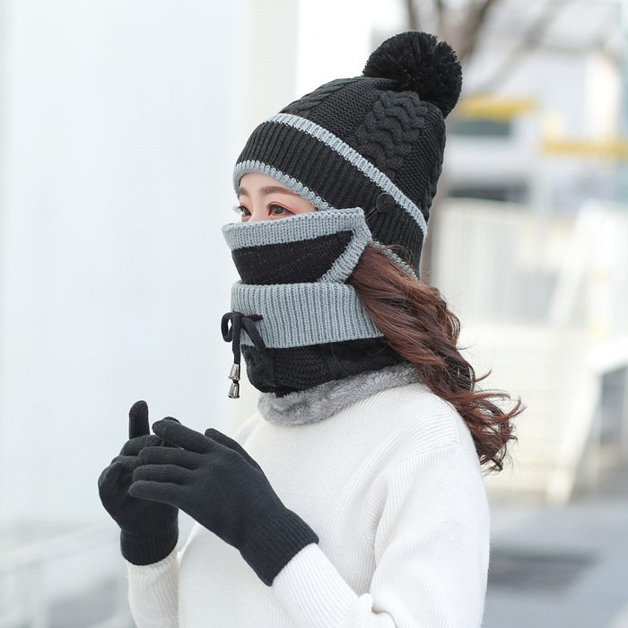 Plus velvet thick bib mask - Image 7