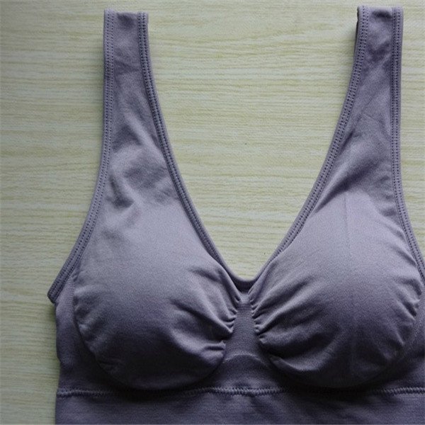 Women Yoga Tank Tops Sports Bra Workout Fitness Running Crop Top
