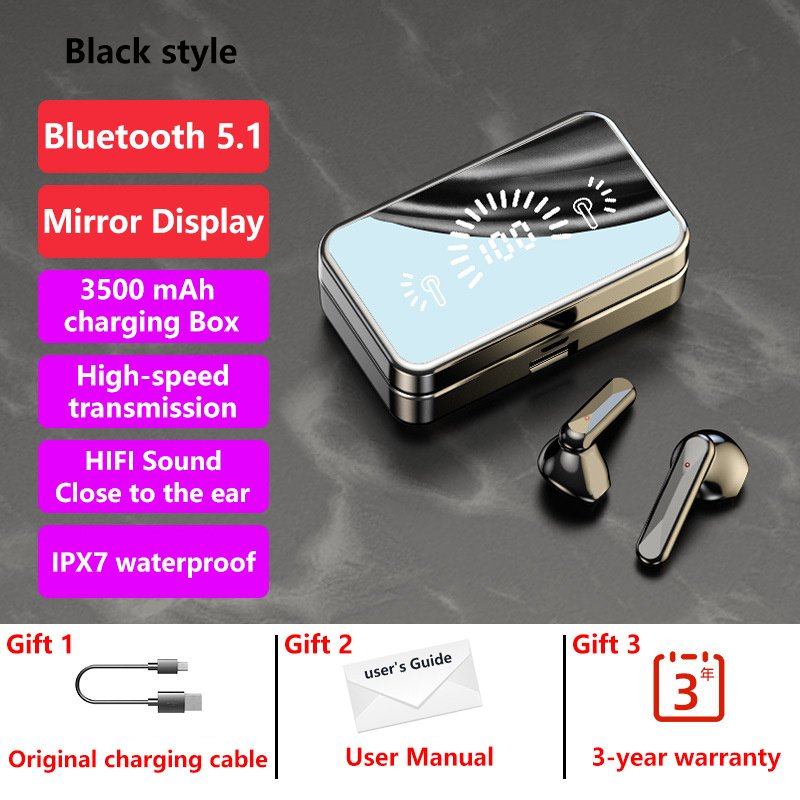 The New Bluetooth Black Tech E-sports Headset - Image 9