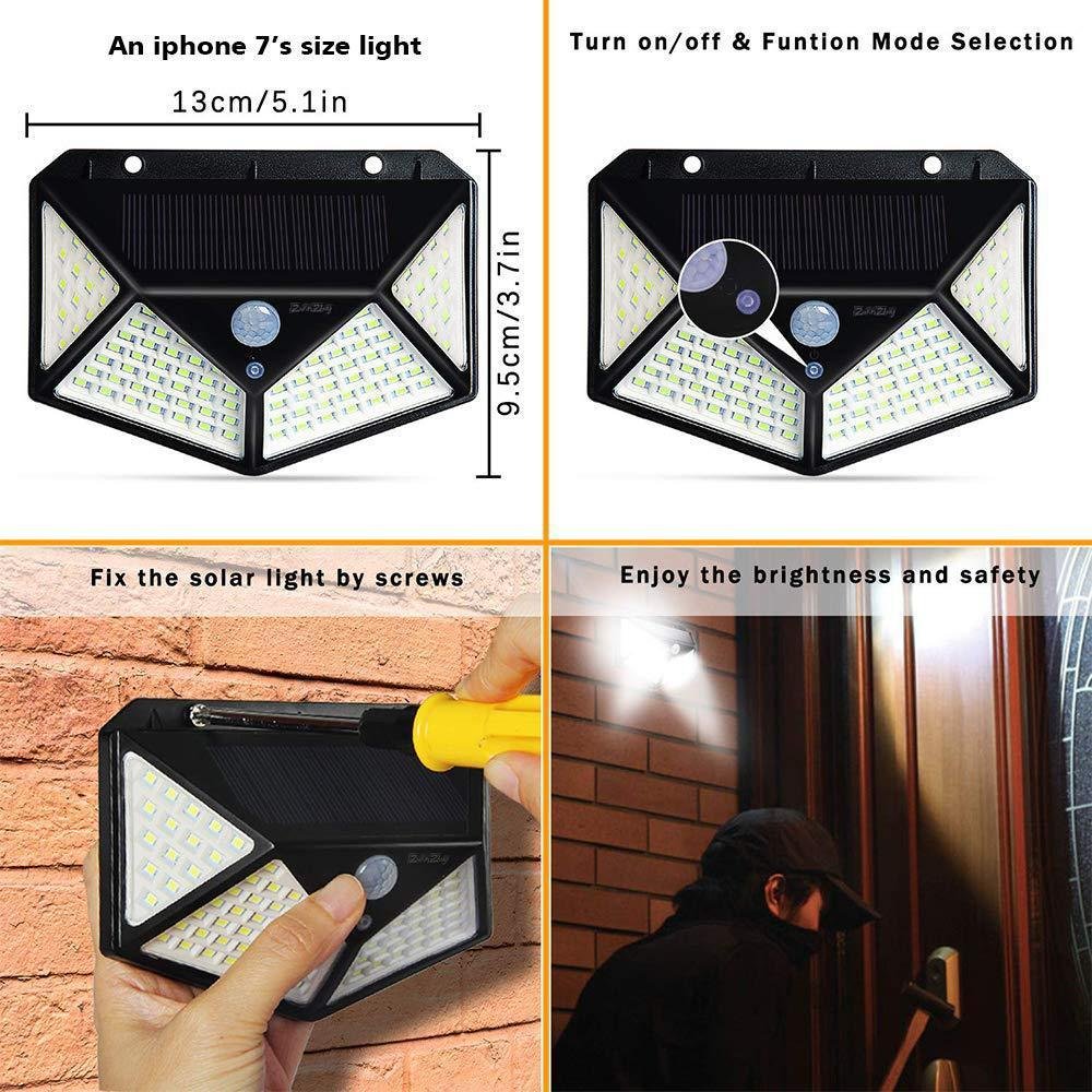 LED Solar Wall Light - Image 3