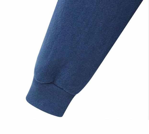 Hooded Long Sleeve Sweater Fleece Long Jacket - Image 3