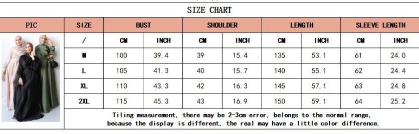 Muslim Pile Collar Robe And Ankle Dress - Image 7
