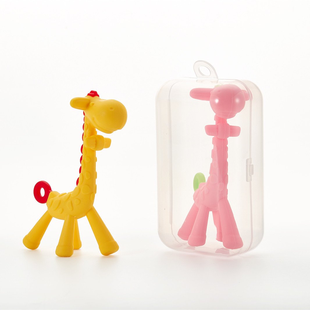 Giraffe Toy for Baby Teether Molar Stick - Image 4