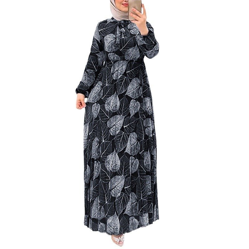 Women's Fashion Waist-controlled Muslim Dress - Image 5