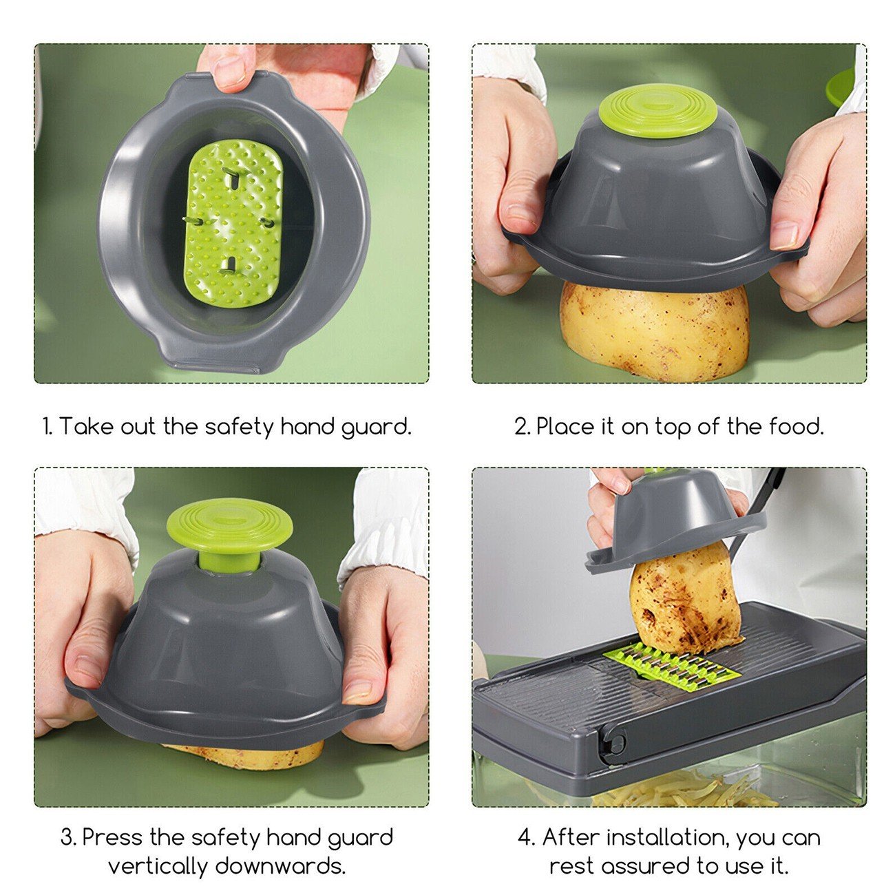 15 In 1 Vegetable Chopper Fruit Cutter Food Onion Veggie Dicer Slicer Peeler Kitchen - Image 4