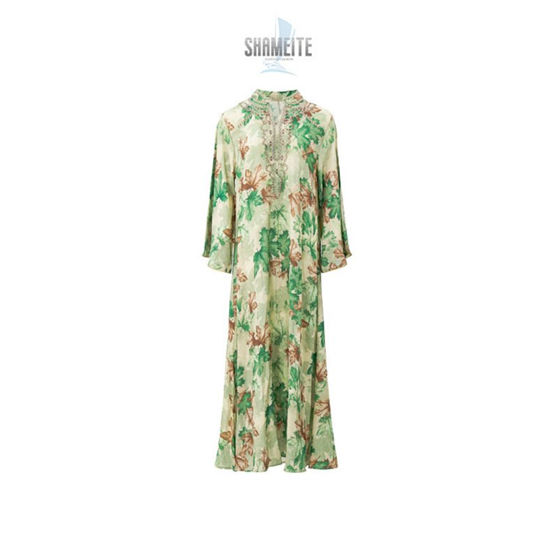 Muslim Dress Embroidered Fashion Robe - Image 5