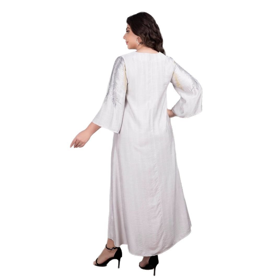 Women's Gilded Muslim Plus Size Dress - Image 5