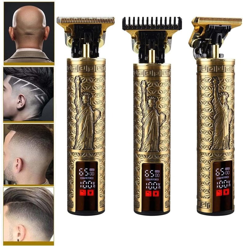 Beard Trimmer Hair Clippers Cordless Hair Cutting Kit Barber Shaving Machine For Men USB Rechargeable