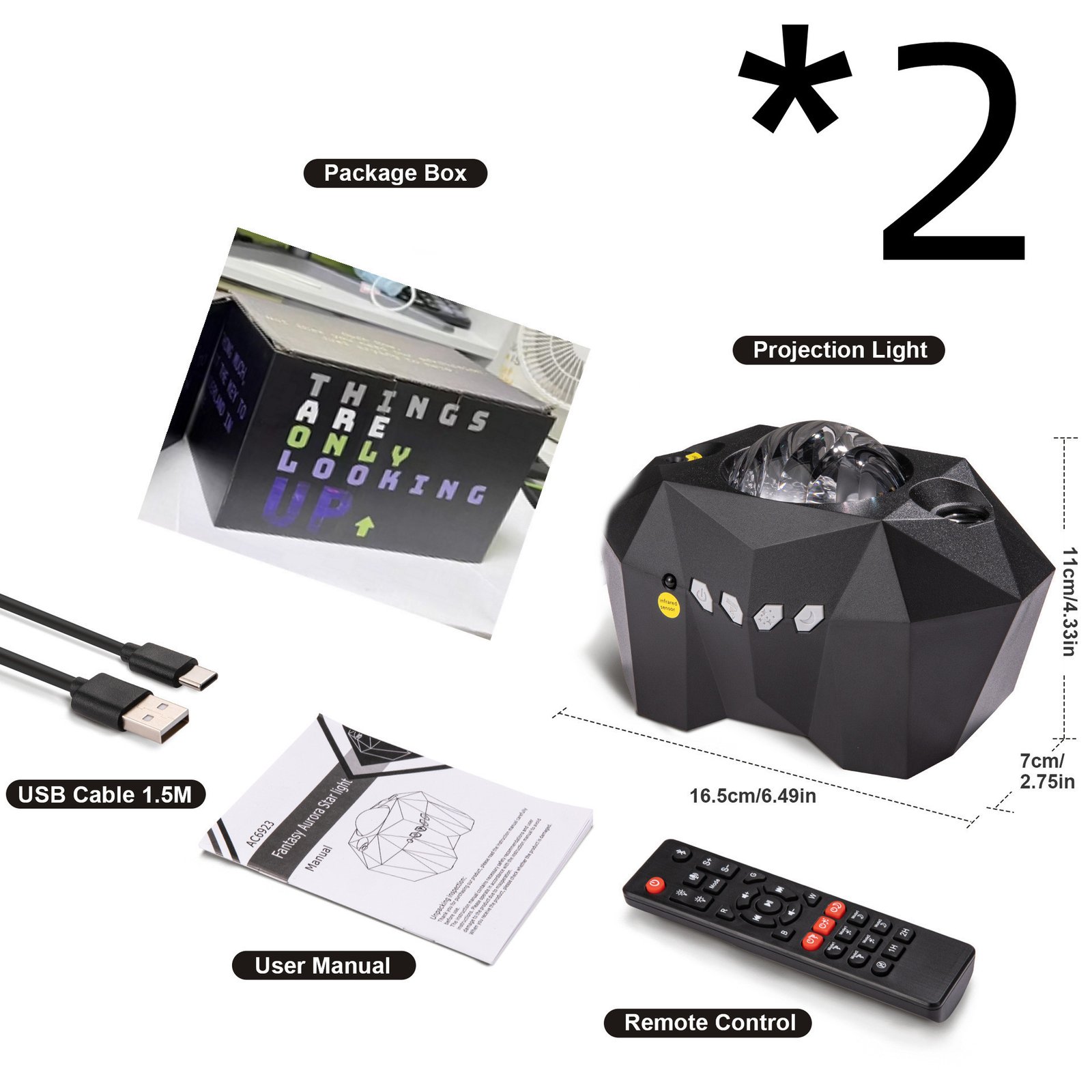 Usb Water Pattern Bluetooth Music Ocean Star Projector Lamp - Image 6